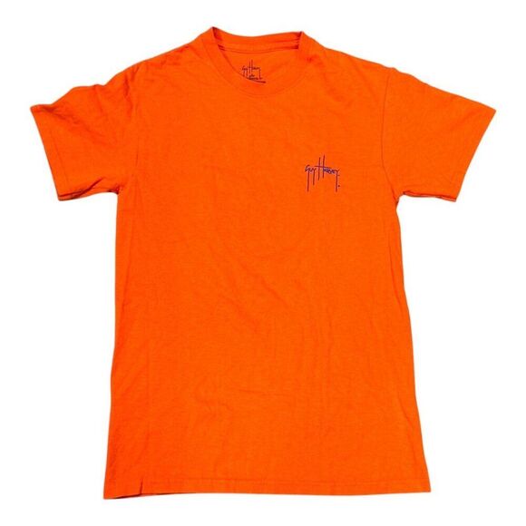 Guy Harvey University Of Florida UF Gators Orange Graphic T-Shirt S Swordfish FL - Picture 2 of 6